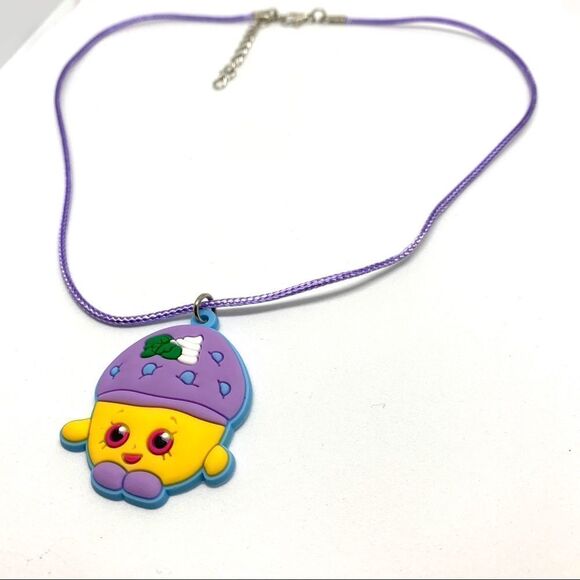 Shopkin Soft PVC Waxed Cord Kid’s Necklace (W2) - Picture 2 of 5